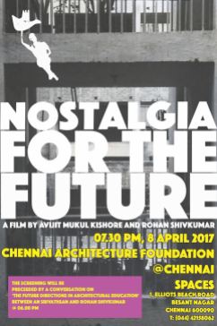 Nostalgia Chennai screening web invite